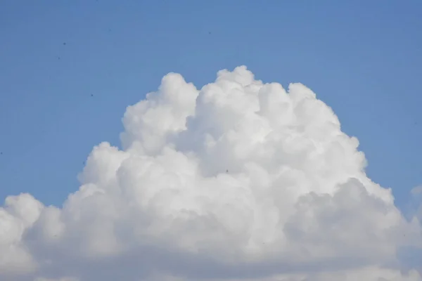 Awan Putih Langit Biru — Stok Foto