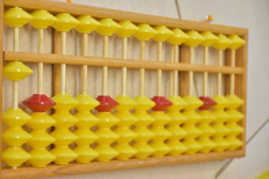arka plan clsoe üzerinde abacus kadar 