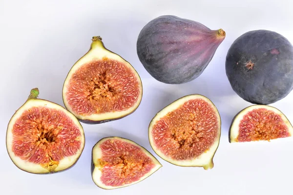 Ripe Figs Close — Stock Photo, Image