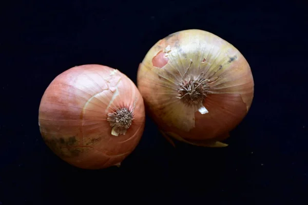 Closeup Raw Onions Fresh Vegetables —  Fotos de Stock