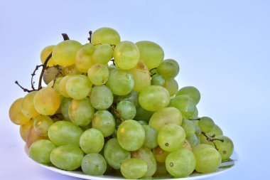 beyaz sulu olgun üzüm 