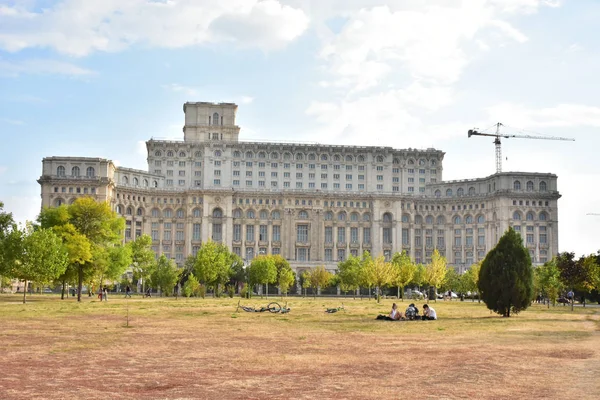 Parlamentsgebäude Rumänien — Stockfoto