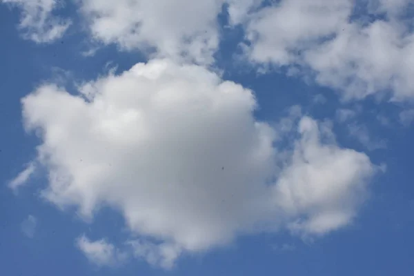 Céu Azul Nuvens Brancas — Fotografia de Stock