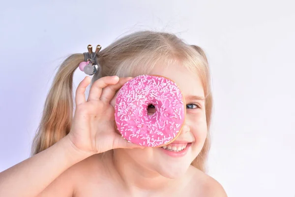 Meisje Met Dochter Close Portret — Stockfoto