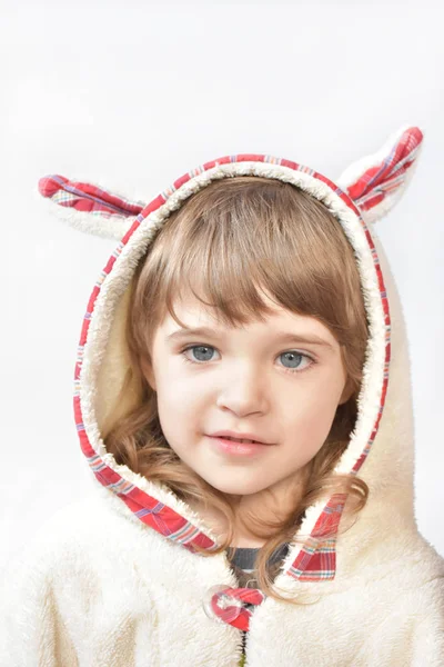 クローズアップ子供の肖像画 — ストック写真