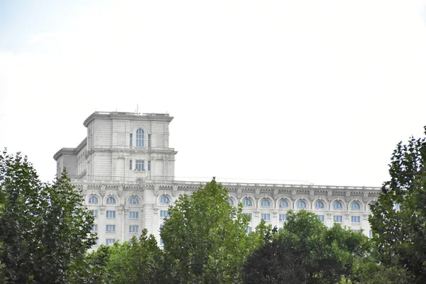 Parlamentsgebäude Rumänien — Stockfoto