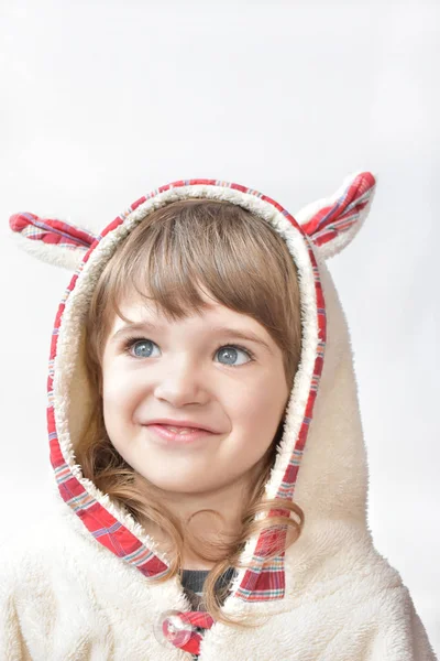 Portrét Dítěte Zblízka — Stock fotografie