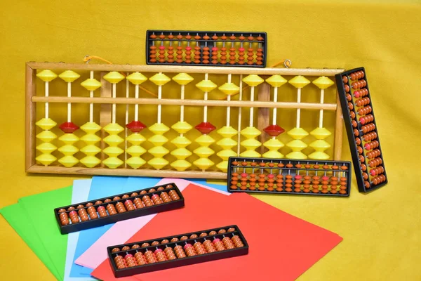 Abacus Fundal Închide — Fotografie, imagine de stoc