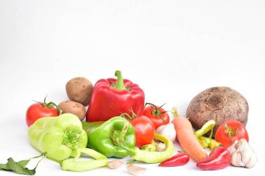 Farklı sebze yakın çekim 