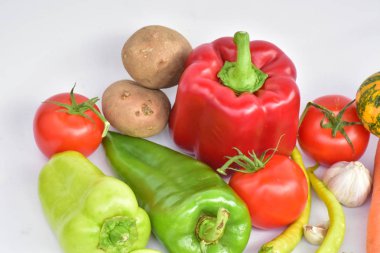 Farklı sebze yakın çekim 