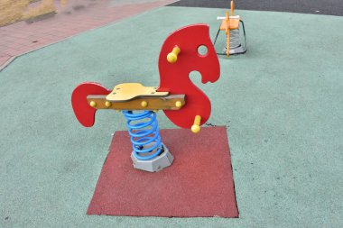 Parktaki güzel oyun parkı