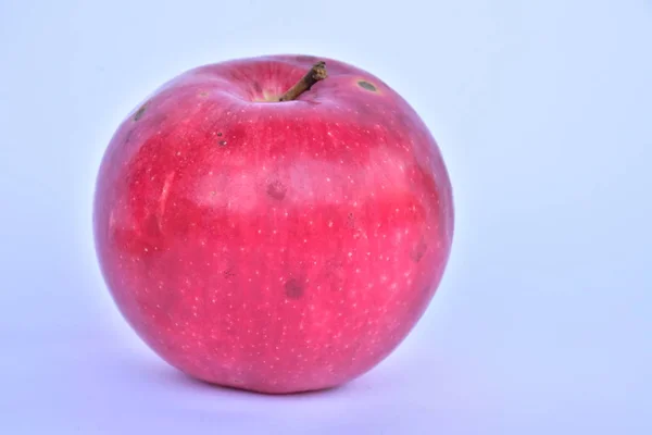 Dojrzałe Jabłko Zbliżenie — Zdjęcie stockowe