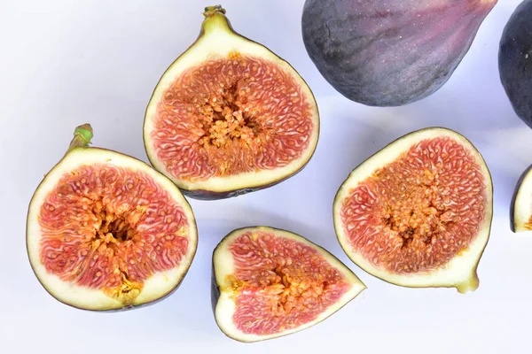 Ripe Figs Close — Stock Photo, Image