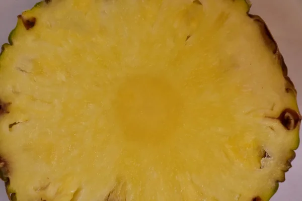 Olgun Ananas Yakın Çekim — Stok fotoğraf