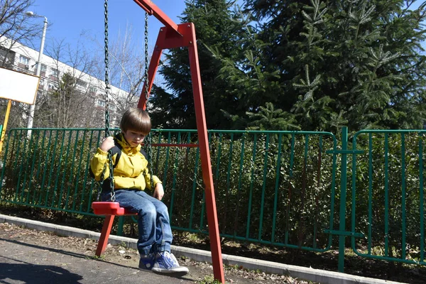 Children Play Playground — Stock Photo, Image
