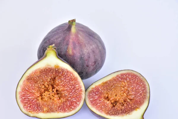 Ripe Figs Close — Stock Photo, Image