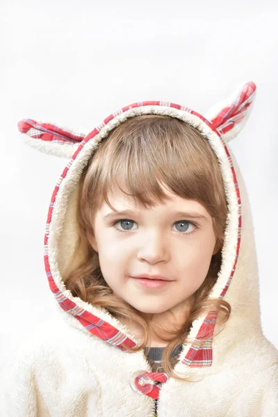 Portrét Dítěte Zblízka — Stock fotografie