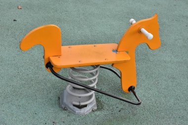 Parktaki güzel oyun parkı