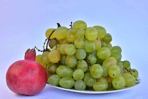 Winogrona Granatu Bliska — Zdjęcie stockowe
