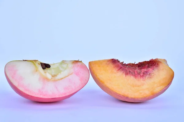 Спелые Персики Вблизи — стоковое фото