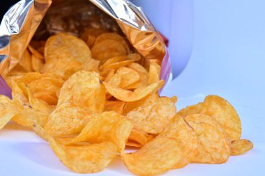 patates cipsi yakın çekim 