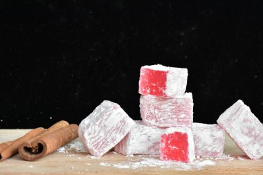 güzel ve lezzetli lakum yakın