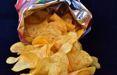 patates cipsi yakın çekim 