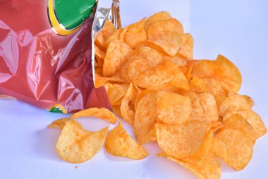 patates cipsi yakın çekim 