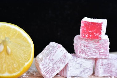 güzel ve lezzetli lakum yakın