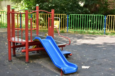 Parktaki güzel oyun parkı