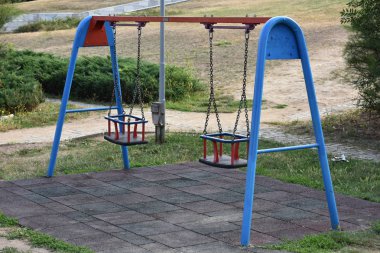 Parktaki güzel oyun parkı