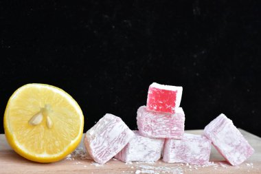 güzel ve lezzetli lakum yakın