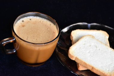 kahve ve beyaz ekmek yakın 