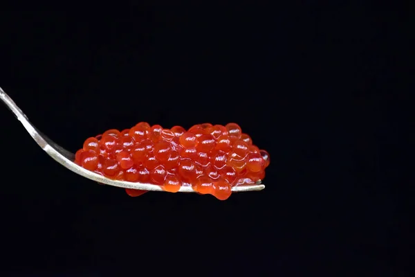 Caviar Vermelho Peixe — Fotografia de Stock