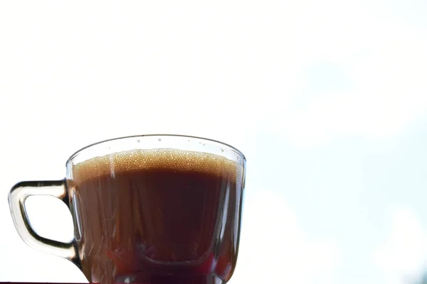 Чашка Кофе Фоне — стоковое фото