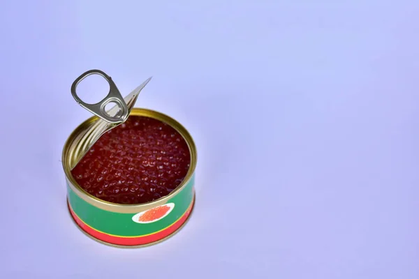 Caviar Vermelho Peixe — Fotografia de Stock