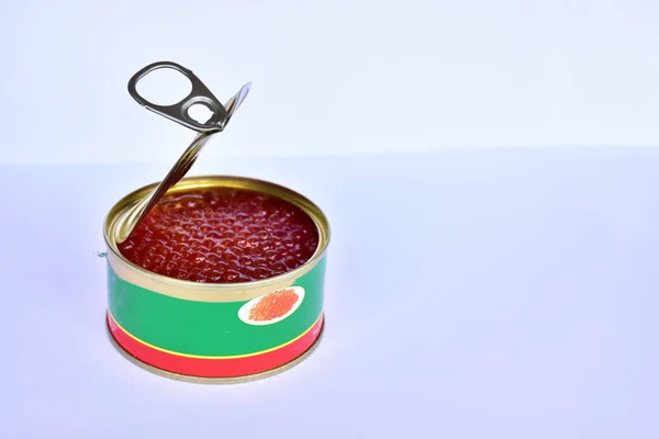 Caviar Vermelho Peixe — Fotografia de Stock