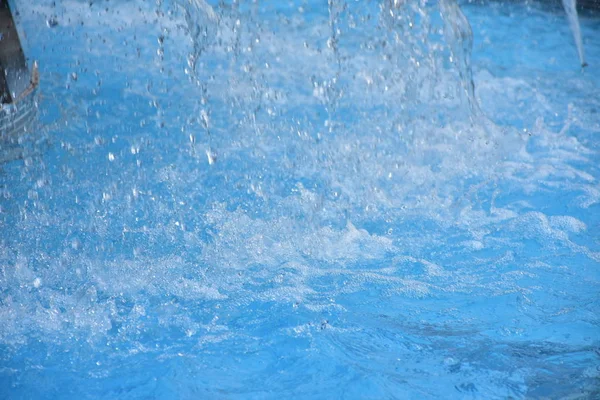 Hermosas Salpicaduras Agua — Foto de Stock