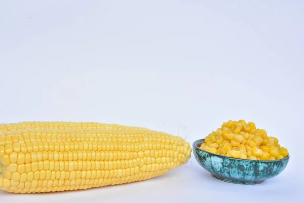 Кукуруза Заднем Плане — стоковое фото