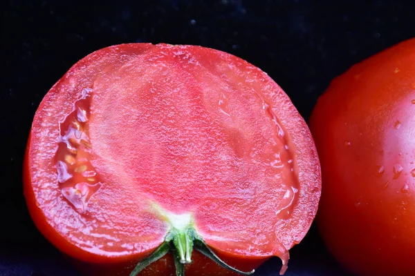 Red Tomato Close — Stock Photo, Image