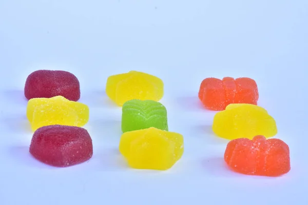 Jelly Şekerler Yakın Çekim — Stok fotoğraf