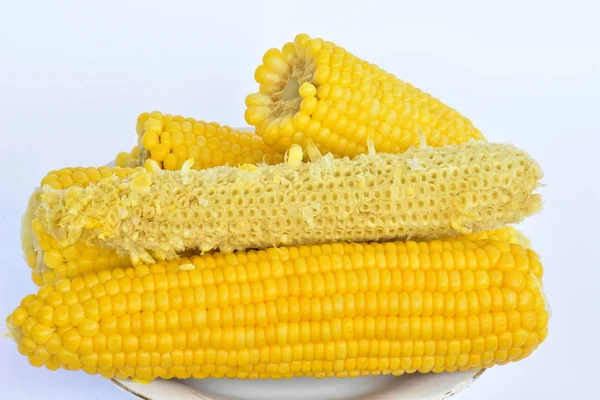 Boiled Corn Close — Stock Photo, Image