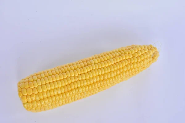 Сырая Кукурузная Голова Крупным Планом — стоковое фото