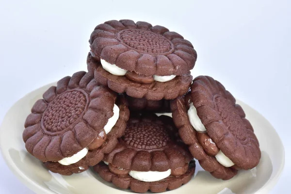 Шоколадне Печиво Крупним Планом — стокове фото
