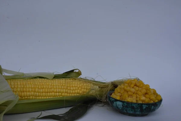 Corn Background Close — Stock Photo, Image