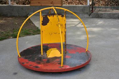 Parktaki güzel oyun parkı