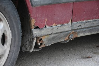 dayak eski araba yakın 