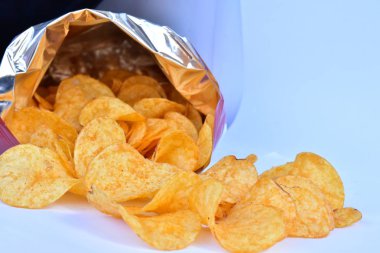 patates cipsi yakın çekim 