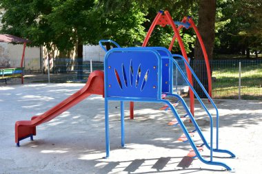 Parktaki güzel oyun parkı