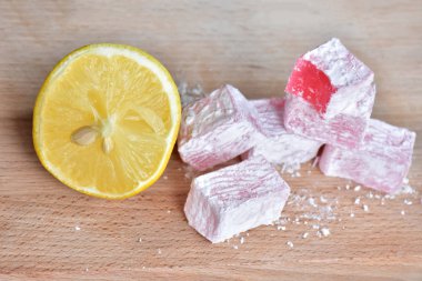 güzel ve lezzetli lakum yakın